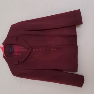 Jones NY red blazer